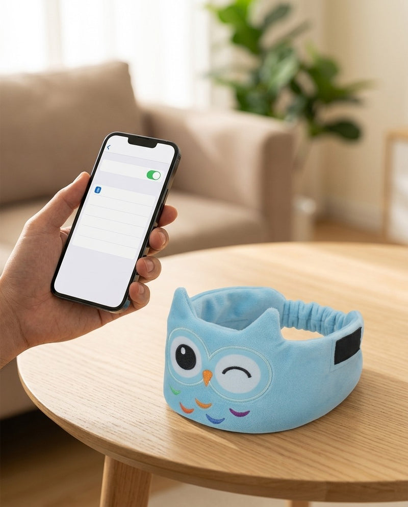 Krok 1: parowanie opaski-sowy z telefonem przez Bluetooth